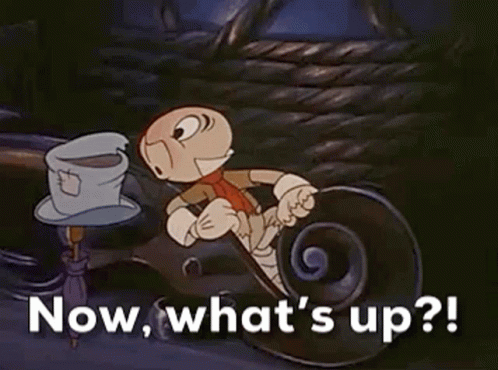Jiminy Cricket Now What GIF - Jiminy Cricket Now What Whats Up GIFs