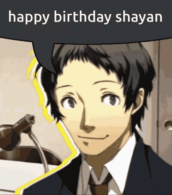 Adachi Happy Birthday GIF - Adachi Happy Birthday Happy Birthday Shayan GIFs