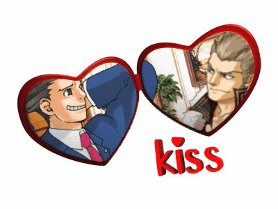 a picture of a man in a suit and tie with the word kiss below it