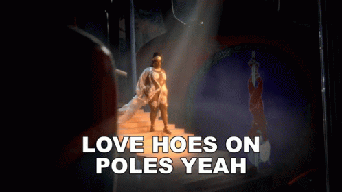 Love Hoes On Poles Yeah Lizzo GIF - Love Hoes On Poles Yeah Lizzo Cardi B GIFs