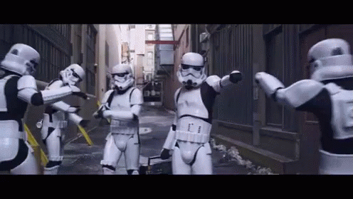 Star Wats Storm Troopers GIF - Star Wats Storm Troopers Fist Bump GIFs