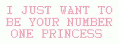 Princess Pastel GIF - Princess Pastel I Just Want To Be Your Number One GIFs
