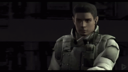 Resident Evil Chris GIF - Resident Evil Chris Pistol GIFs