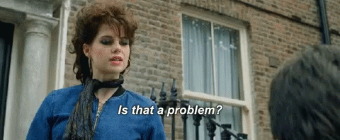 Is That A Problem Sing Street GIF - Is That A Problem Sing Street Lucy Boynton GIFs