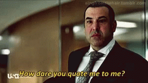 Suits Rick Hoffman GIF - Suits Rick Hoffman How Dare You GIFs
