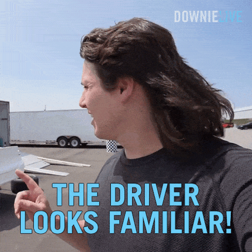 The Driver Looks Familiar Michael Downie GIF - The Driver Looks Familiar Michael Downie Downielive GIFs