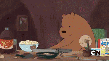 爆米花 熊 吃 熊猫 电脑 GIF - Popcorn Bear Eat GIFs
