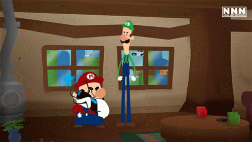 Fighting Mario GIF - Fighting Mario Luigi GIFs