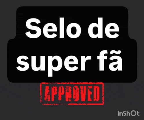 a black sign that says selode superfa with a red approved stamp below it