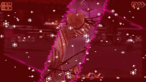 a screenshot of a video game shows a man wearing a santa hat and beard