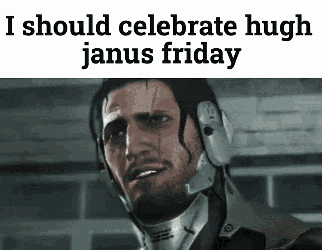Hugh Janus I Should Celebrate Hugh Janus Friday GIF - Hugh Janus Hugh Janus GIFs