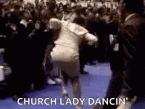 Church Lady Dancing GIF - Church Lady Dancing Lit GIFs