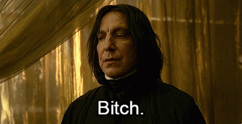 Snape Im Out GIF - Snape Im Out Severus Snape GIFs