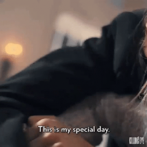 Jodie Comer Killing Eve GIF - Jodie Comer Killing Eve Special Day GIFs