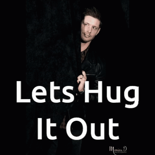 Lets Hug It Out Huge Hug GIF - Lets Hug It Out Huge Hug Supernatural GIFs