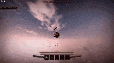 a screenshot of a video game that says your streams are danger