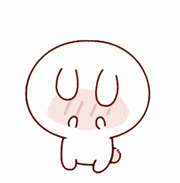 a cartoon character is crying with bubbles around him