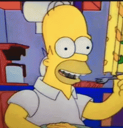 Homer Simpson The Simpsons GIF - Homer Simpson The Simpsons Red Eyes GIFs