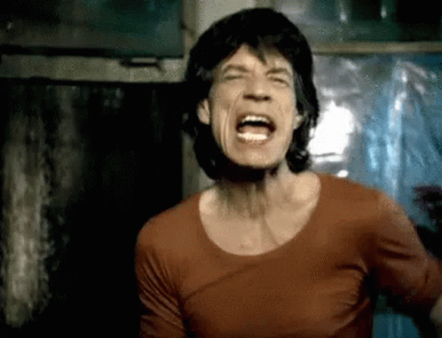 Mick Jagger Rolling Stones GIF