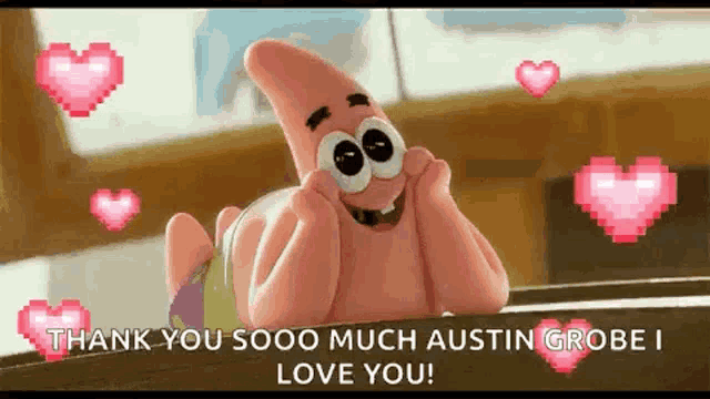Patrick Star Lovely GIF