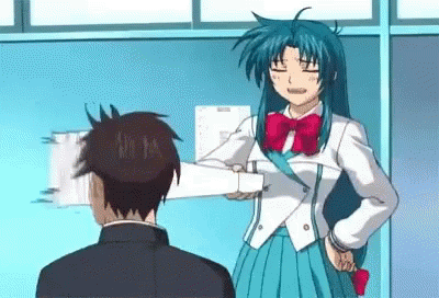Anime Slap GIF - Anime Slap Girl GIFs