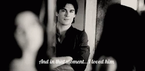 Damon And In That Moment GIF - Damon And In That Moment I Loved Him GIFs