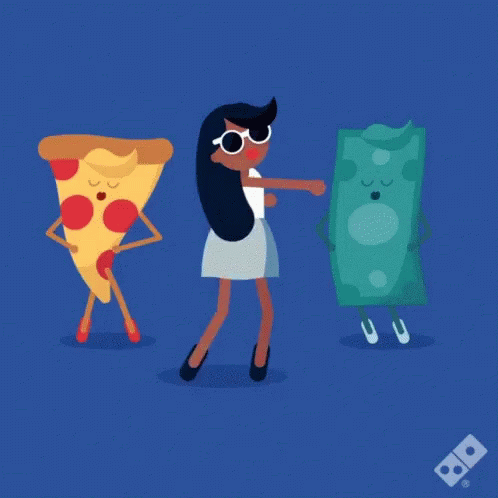 Dancing Pizza GIF - Dancing Pizza Girl GIFs