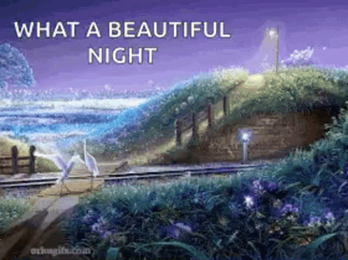 What A Beautiful Night Sparkle GIF - What A Beautiful Night Sparkle Night GIFs