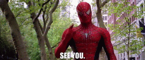 Spider Man See You GIF - Spider Man See You See Ya GIFs