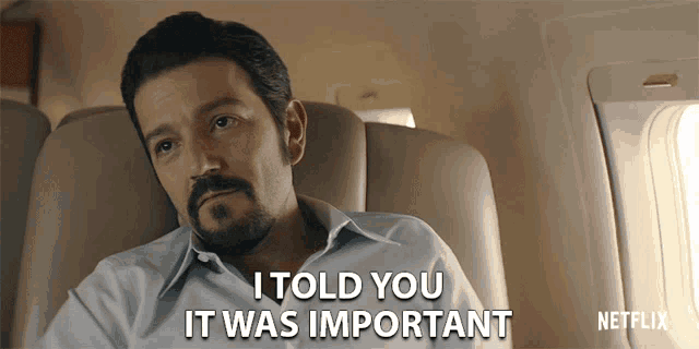 I Told You It Was Important Told You So GIF - I Told You It Was Important Told You So I Knew It GIFs
