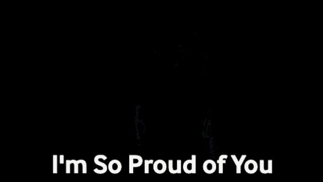 a woman is talking on a video call and saying `` i 'm so proud of you `` .