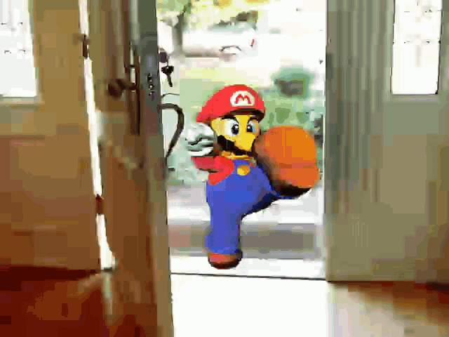 Mario Liver GIF - Mario Liver Vibe Check GIFs