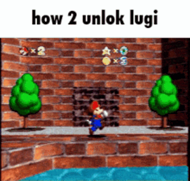 Luigi Beta GIF - Luigi Beta Super Mario64 GIFs