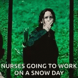 Snow Day GIF - Snow Day Nurse GIFs