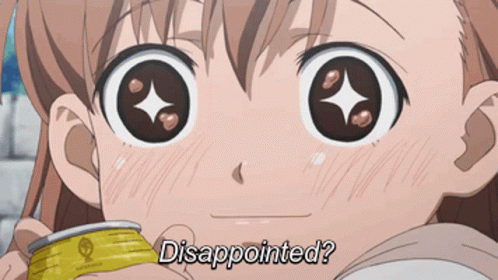 Disappointed Sparkle GIF - Disappointed Sparkle Anime GIFs