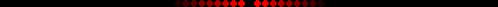 a row of red stripes on a black background .