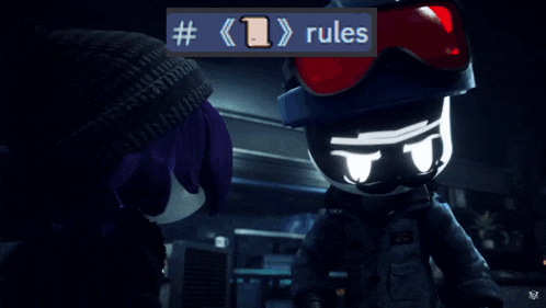 Murder Drones Rules GIF - Murder Drones Rules Murder Drones Discord Server GIFs