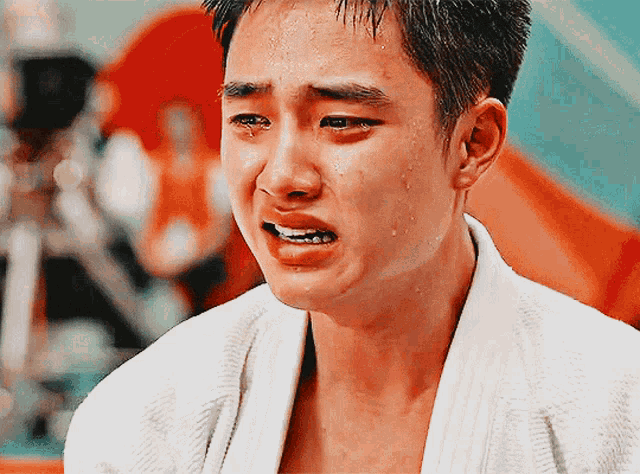 Sad Tears GIF - Sad Tears Do Kyungsoo GIFs
