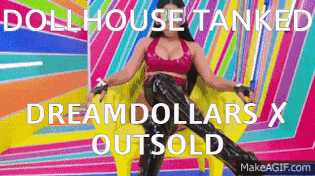 a dollhouse tanked dreamdollars x outsold poster