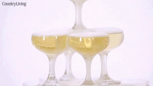 Champagne Tower Pouring GIF - Champagne Tower Pouring Alcohol GIFs