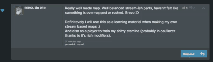 a screenshot of a forum post that says " really well made map " on it
