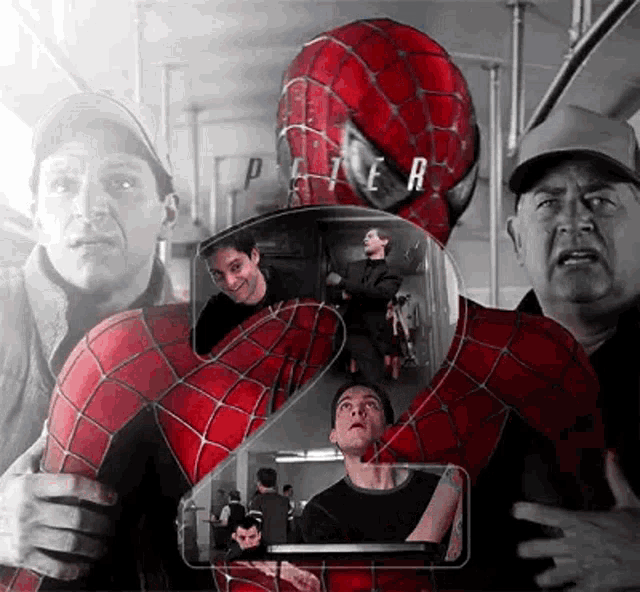 Spider Man Peter Parker GIF - Spider Man Peter Parker Two GIFs