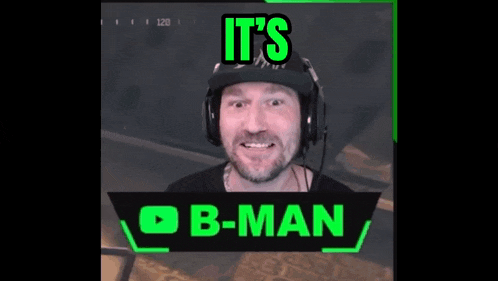 a man wearing headphones says it 's ob-man