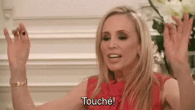 Fine GIF - Touche Realhousewives GIFs