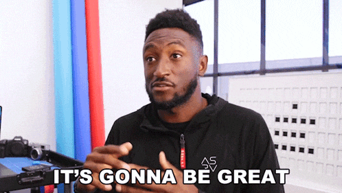 a man says it 's gonna be great in a video
