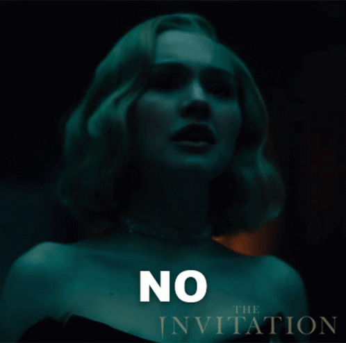 No Lucy GIF - No Lucy The Invitation GIFs