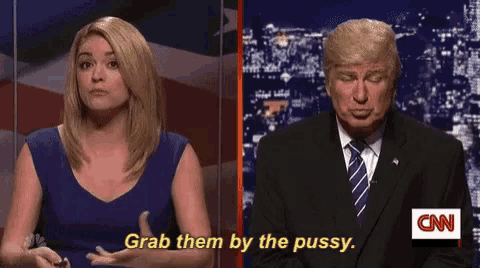 a man and a woman are on a cnn show