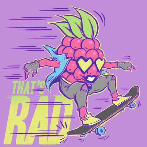 Thats Rad Skateboarding GIF - Thats Rad Skateboarding Grape GIFs