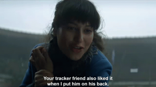 Your Tracker Friend Also Liked It When I Put Him On His Back Zoya Nazyalenzky GIF - Your Tracker Friend Also Liked It When I Put Him On His Back Zoya Nazyalenzky Wink GIFs