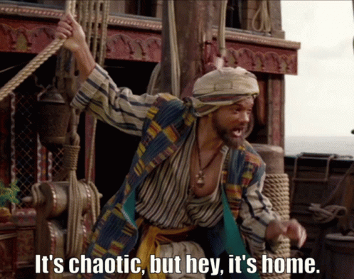 Its Chaotic But Hey Its Home Will Smith GIF - Its Chaotic But Hey Its Home Will Smith Aladdin GIFs